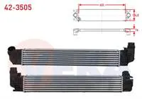 TURBO RADYATORU (INTERCOOLER) DACIA DUSTER 1.5 DCI (K9K 892-894-896-898) 2012-