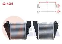 TURBO RADYATORU (INTERCOOLER) VOLKSWAGEN GOLF IV (1J1) 1.8 T 1997-2005