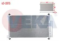 KLIMA RADYATORU HONDA CR-V IV 2.0 2012-2014
