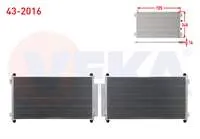 KLIMA RADYATORU HONDA CR-V III 2.0 I-VTEC 4X4 A-T/