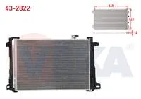 KLIMA RADYATORU MERCEDES C CLASS (W204) C 180 2007-2014