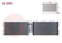 KLIMA RADYATORU MINI COOPER (R50,R53) 1.6i 16v 2001-2006 / COOPER ONE 1.6i 16v 2001-2006 / COOPER S