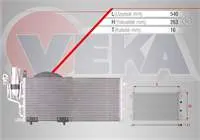 KLIMA RADYATORU OPEL CORSA C 1.3 CDTI M-T 2000-2006