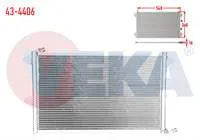 KLIMA RADYATORU VOLKSWAGEN POLO CLASSIC (6KV2) 1.4 M-T 1995-2001