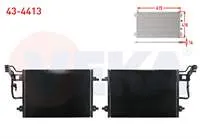 KLIMA RADYATORU VOLKSWAGEN PASSAT (3B3) 1.8 A-T/M-T 2000-2005