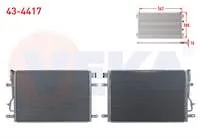KLIMA RADYATORU AUDI A4 (8E2,B6) 1.9 TDI A-T/M-T 2000-2004