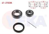 ON TEKERLEK RULMAN KITI SOL-SAG HYUNDAI H100 2.5 D 1993-2004 / MITSUBISHI L 300 2.5 D 1986-2006
