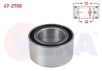 ON TEKERLEK RULMANI SOL-SAG 42×72X38 MAZDA 626 III 1.8i - 2.0 16v 1987-1992/ KIA SEPHIA 1.5i 16v -1.6i 16v 1993-2001