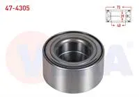 ON TEKERLEK RULMANI SOL-SAG ABS OKUYUCULU 40×75X39 TOYOTA YARIS 1.33 VVT-I - 1.4 D-4D 2006-2010/ YARIS 1.33 - 1.5 HYBRID 2011-
