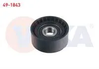V KAYISI GERGI RULMANI PLASTIK 60×25 PEUGEOT PARTNER 1.9 D 1996-2008/ BERLINGO 1.9 D 1996-2008/ JUMPY 1.9 D 1994-2007/ FIAT SCUDO 1.9 TD 1996-2006