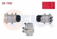 KLIMA KOMPRESORU 6PK 108mm FORD FOCUS III 1.6 TDCI 2011-2015/ FIESTA VI 1.5 TDCI 2008-2012/ B-MAX 1.5 TDCI 2012-