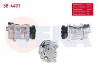 KLIMA KOMPRESORU EKSTRA KABLO 6PK 119mm AUDI A3 1.6 1996-2003/ SEAT LEON 1.6i 16v 1999-2006/ VW GOLF IV 1.6i 1997-2005/ CADDY III 1.9 TDI 2004-2015