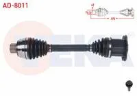 KOMPLE AKS SOL-SAG ON UZUNLUK 496mm AUDI A6 2.0 TDI- 2.0 TFSI - 3.0 TDI 2010-/ A7 2.0 TFSI - 3.0 TDI 2010-/ A8 3.0 TDI 2009-/ Q5 2.0 TDI - 2.0 TFSI 2008-