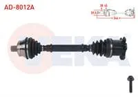 KOMPLE AKS SOL-SAG ON ABSLI 45 DIS UZUNLUK 544mm AUDI A6 (4B2, C5) 1.8 T - 2.4 - 2.8 - 1.9 TDI -2.5 TDI A-T 1997-2004