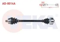 KOMPLE AKS SAG ON ABSLI 45 DIS UZUNLUK 641mm AUDI A4 (8E2,B6) 1.6 2000-2004/ A4 (8EC,B7) 1.6 2004-2008