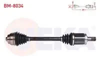 KOMPLE AKS SOL ON BMW X3 (F25) 2.0 D XDRIVE A-T/M-T UZUNLUK 590 mm 2010-