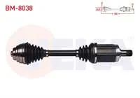 KOMPLE AKS SOL ON BMW X1 (E84) 2.0 D XDRIVE A-T/M-T UZUNLUK 500 mm 2011-