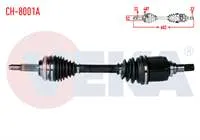 KOMPLE AKS SOL ON CHEVROLET KALOS (T200) 1.4 A-T ABSLI 48 DIS UZUNLUK 602mm 2003-2008