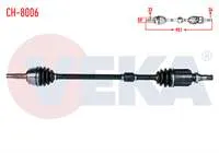 KOMPLE AKS SAG ON CHEVROLET CRUZE (J300) 1.6 A-T UZUNLUK 951mm 2009-2014