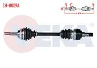 KOMPLE AKS SOL ON CHEVROLET KALOS (T200) 1.4 ABSLI 47 DIS M-T UZUNLUK 613mm 2003-2008