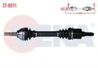 KOMPLE AKS SOL ON CITROEN C5 III (RD) 2.0 HDI A-T UZUNLUK 618mm 2008-2015