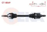 KOMPLE AKS SOL ON CITROEN C5 III (RD) 2.0 HDI A-T UZUNLUK 621mm 2008-2015