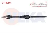 KOMPLE AKS SAG ON CITROEN C5 III (RD) 2.0 HDI A-T UZUNLUK 955mm 2008-2015