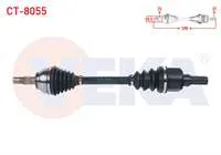KOMPLE AKS SOL ON UZUNLUK 598mm C3 AIRCROSS 1.2 PURETECH - C3 III 1.2 2016-/ DS3 II 1.2 THP 2014-/ 2008 1.2 PURETECH 2013-/ 208 1.6 HDI 2012-