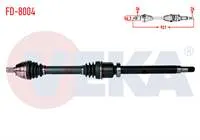 KOMPLE AKS SAG ON FORD FOCUS II (DA) 1.6 TDCI  UZUNLUK 921mm 2004-2011