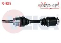 KOMPLE AKS SOL ON FORD RANGER (ER, EQ) 2.5 TDCI 4×4 ABSLI 44 DIS UZUNLUK 510mm 1997-2006