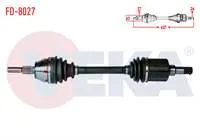 KOMPLE AKS SOL ON FORD FOCUS III 1.6 TDCI M-T  UZUNLUK 637mm 2011-2015