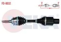 KOMPLE AKS SAG ON FORD RANGER (TKE) 2.2 TDCI A-T/M-T UZUNLUK 566mm 2011-