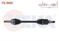 KOMPLE AKS SOL ON UZUNLUK 615mm FORD TOURNEO COURIER 1.5 TDCI M-T 2018-