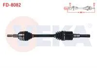 KOMPLE AKS SOL ON UZUNLUK 686mm FORD FOCUS IV 1.5 TDCI A-T 8 ILERI 2018-
