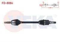 KOMPLE AKS SOL ON UZUZNLUK 630mm FORD FIESTA VII 1.5 TDCI M-T 6 ILERI 2017-