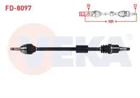 KOMPLE AKS SAG ON UZUNLUK 909mm FORD FIESTA VII 1.0 EcoBoost A-T 2017-