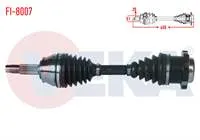 KOMPLE AKS SOL ON FIAT ALBEA 1.3 MJT  (6 CIVATALI) UZUNLUK 455mm 2003-2007