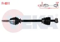 KOMPLE AKS SOL ON DOBLO 1.6 MJT EGEA 1.6 MJ 618 MM