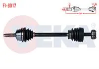 KOMPLE AKS SOL ON FIAT TEMPRA 1.4i  UZUNLUK 569 mm 1992-1999