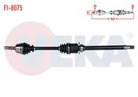 KOMPLE AKS SAG ON FIAT FIORINO (225) 1.3 MJT A-T UZUNLUK 949 mm 2008-2013