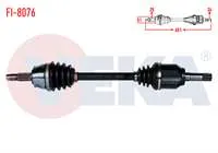 AKS KOMPLE SOL ON EGEA 1.3 MJT 2015> 651 MM