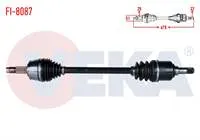 AKS KOMPLE SOL ON EGEA 1.4 16V 2015> 675mm