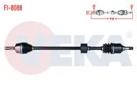 KOMPLE AKS SAG ON FIAT EGEA 1.4 16v M-T UZUNLUK 918mm 2015-