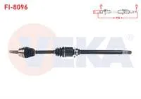 KOMPLE AKS SAG ON FIAT EGEA 1.6 MJT A-T UZUNLUK 970mm 2015-