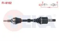 KOMPLE AKS SOL ON UZUNLUK 640mm FIAT FREEMONT 2.0 MJT A-T 4×4 2011-