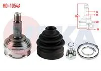 AKS KAFASI SOL-SAG ON DIS HONDA CIVIC V 1.5i ABSLI 50 DIS 26×30X55 UZUNLUK 136mm 1995-2001
