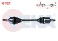 KOMPLE AKS SOL ON UZUNLUK 668mm HONDA CR-V III 2.0 I-VTEC A-T 2006-2012