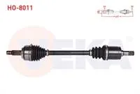 KOMPLE AKS SOL ON HONDA CIVIC IX 1.6i 5 A-T UZUNLUK 617 mm 2012-2016