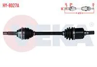 KOMPLE AKS SOL ON HYUNDAI ACCENT ADMIRE 1.3 ABSLI 44 DIS UZUNLUK 613mm 2003-2006