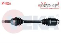 KOMPLE AKS SAG ON HYUNDAI ACCENT ADMIRE 1.5 CRDI 3 PISTONLU ABSLI 44 DIS UZUNLUK 572mm 2003-2006